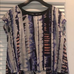 Matching top and bottoms - silk tye dye print